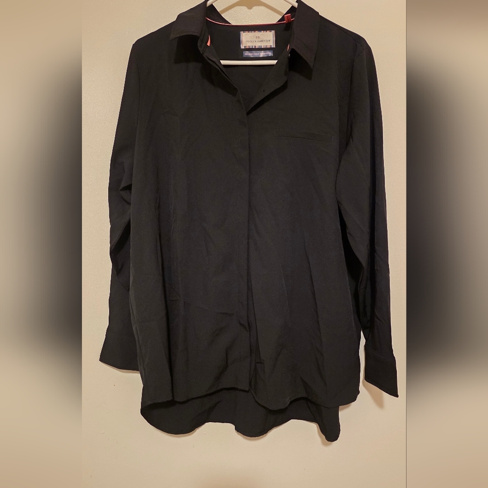 Black Button-Front Women’s Shirt - Tommy Hilfiger